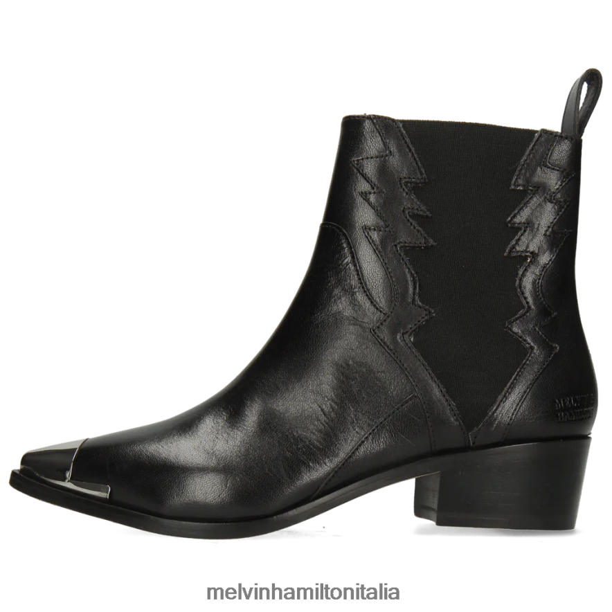esso Melvin & Hamilton donne 1 maggio nero stivaletti L80P2P1133
