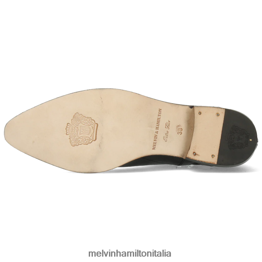 esso Melvin & Hamilton donne 1 maggio nero stivaletti L80P2P1133