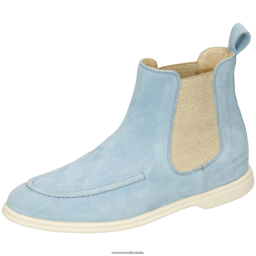 esso Melvin & Hamilton donne Adley 18 blu stivaletti L80P2P834