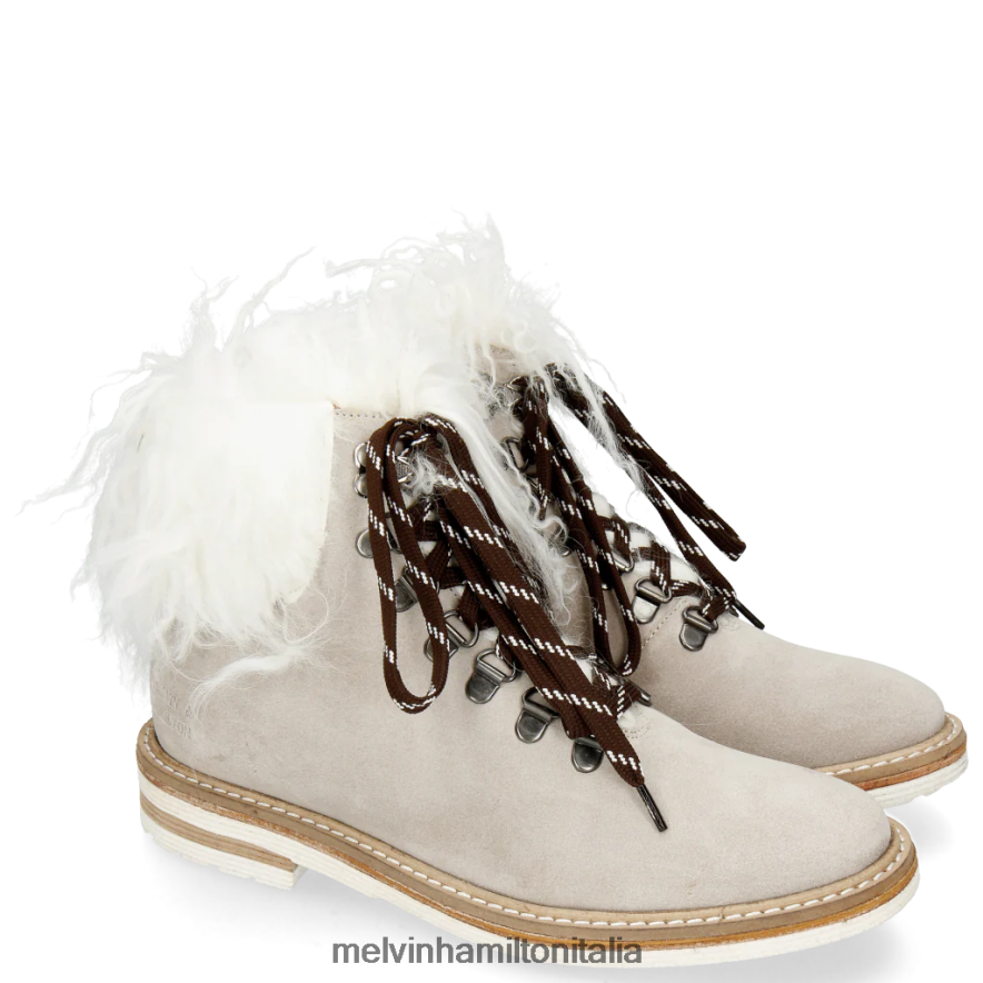 esso Melvin & Hamilton donne Amelie 79 bianco stivaletti L80P2P1137