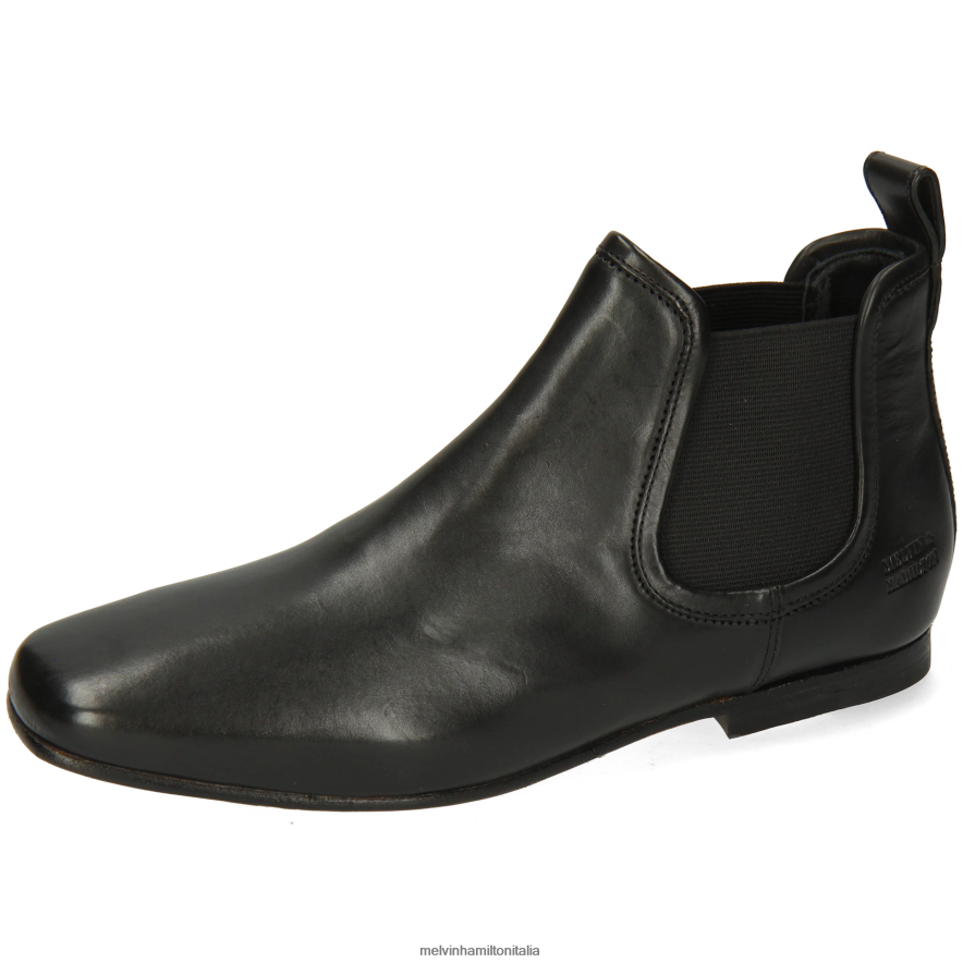 esso Melvin & Hamilton donne Camilla 3 nero stivaletti L80P2P1015