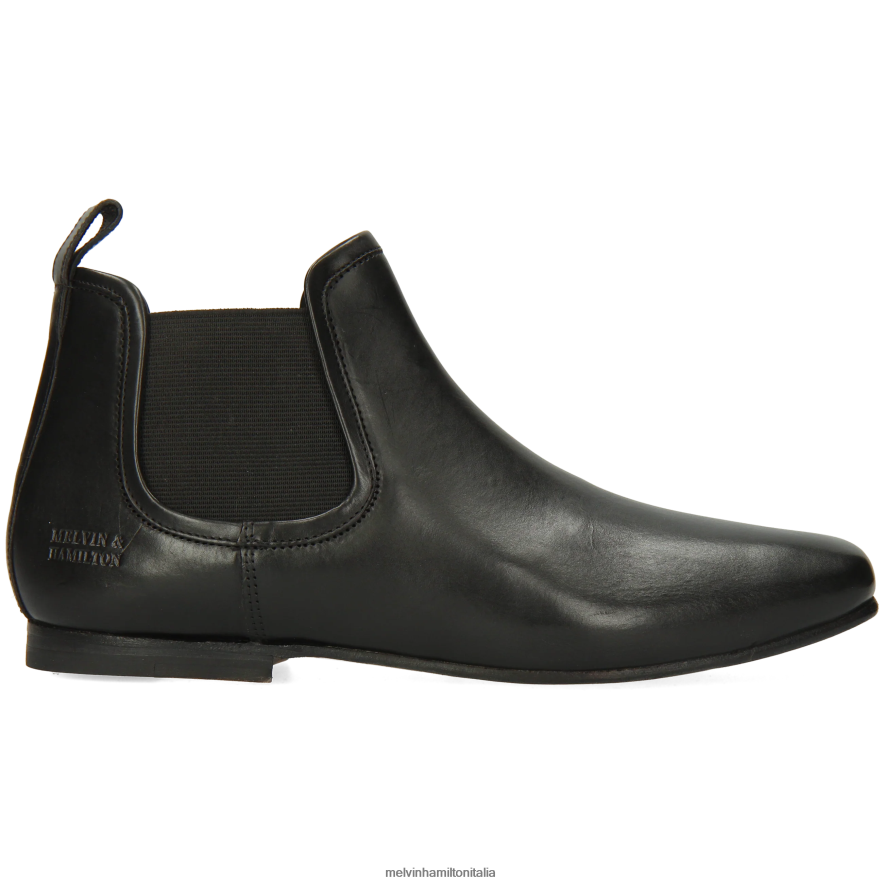 esso Melvin & Hamilton donne Camilla 3 nero stivaletti L80P2P1015