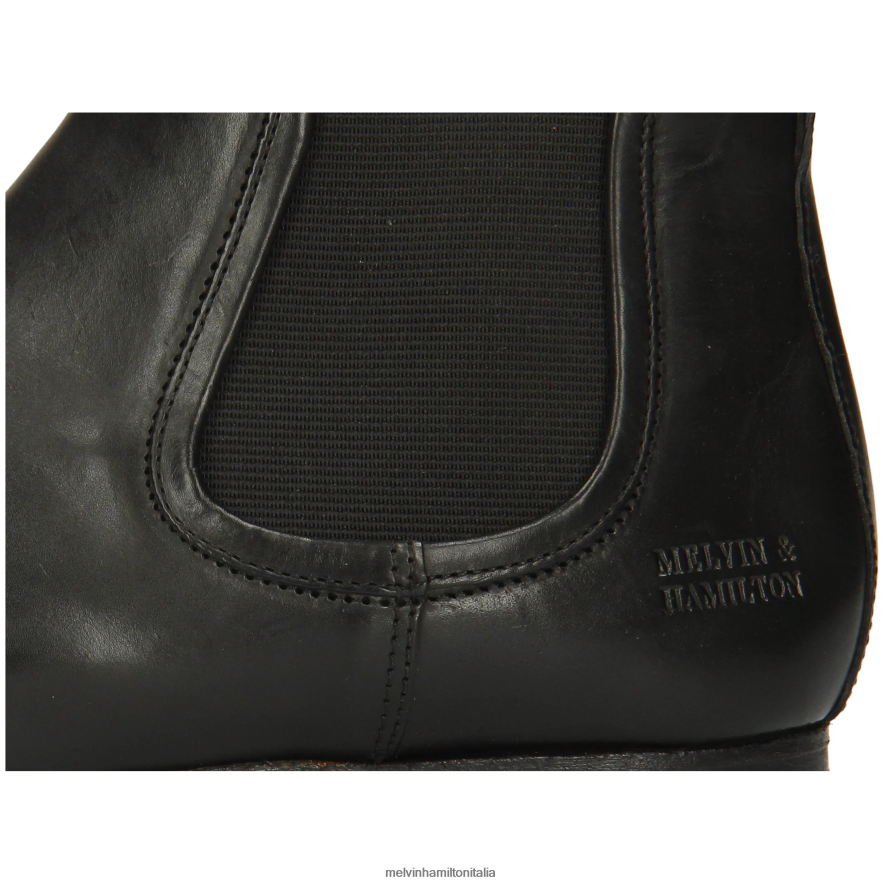 esso Melvin & Hamilton donne Camilla 3 nero stivaletti L80P2P1015