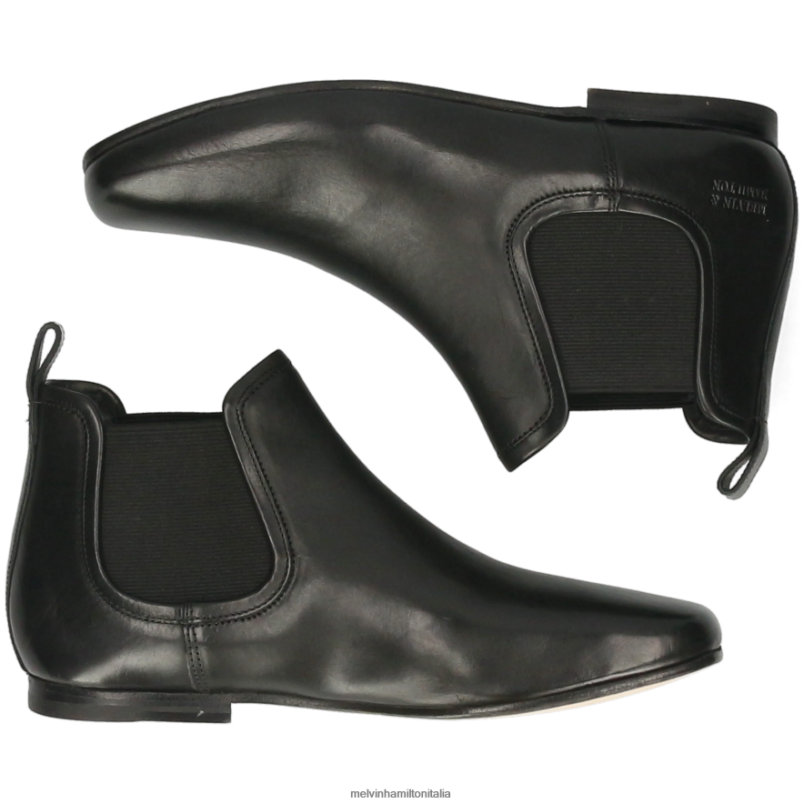 esso Melvin & Hamilton donne Camilla 3 nero stivaletti L80P2P1015
