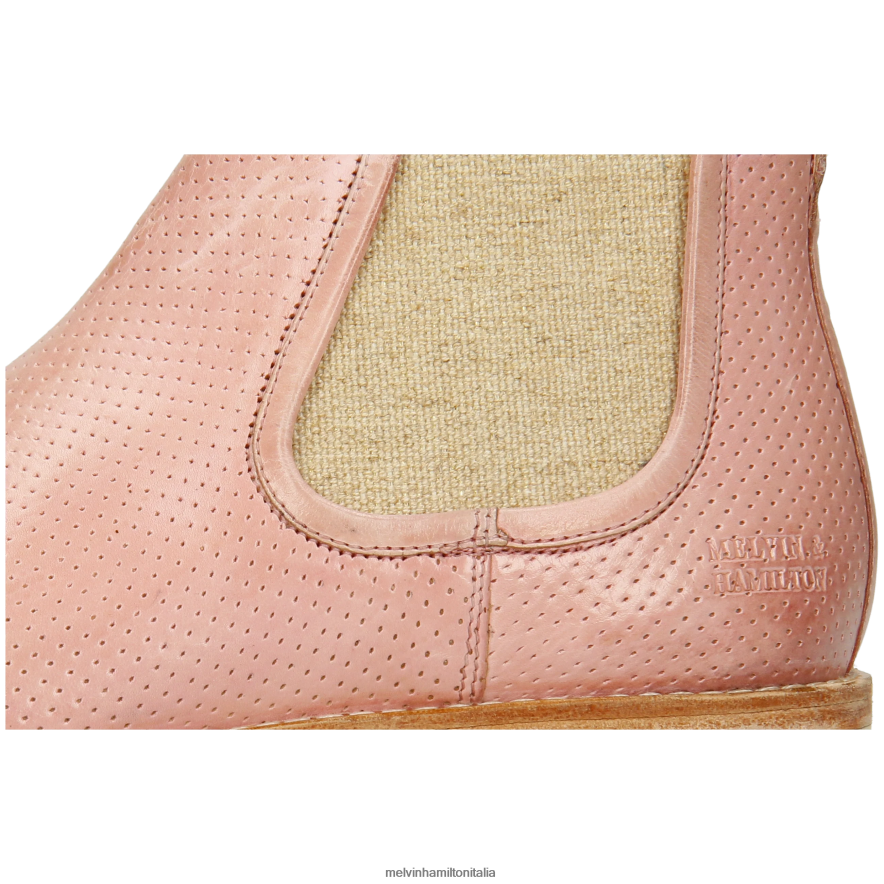 esso Melvin & Hamilton donne Camilla 3 rosa stivaletti L80P2P875