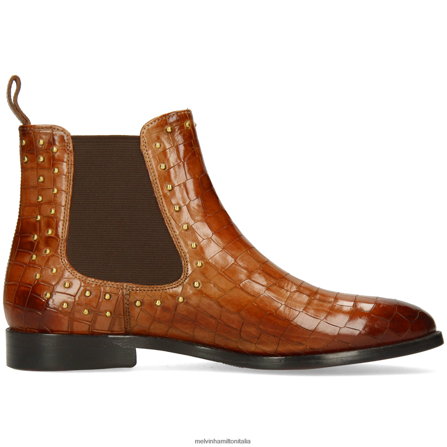 esso Melvin & Hamilton donne Caterina 3 Marrone chiaro stivaletti L80P2P968