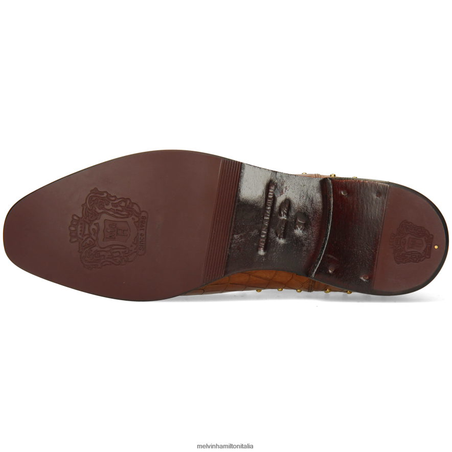 esso Melvin & Hamilton donne Caterina 3 Marrone chiaro stivaletti L80P2P968
