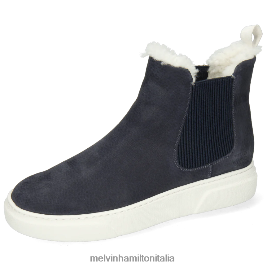 esso Melvin & Hamilton donne Hailey 2 blu stivaletti DLT2BB1011