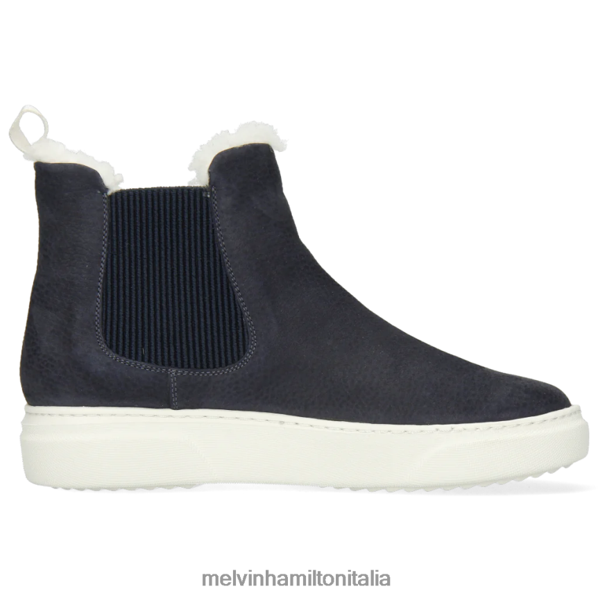 esso Melvin & Hamilton donne Hailey 2 blu stivaletti DLT2BB1011