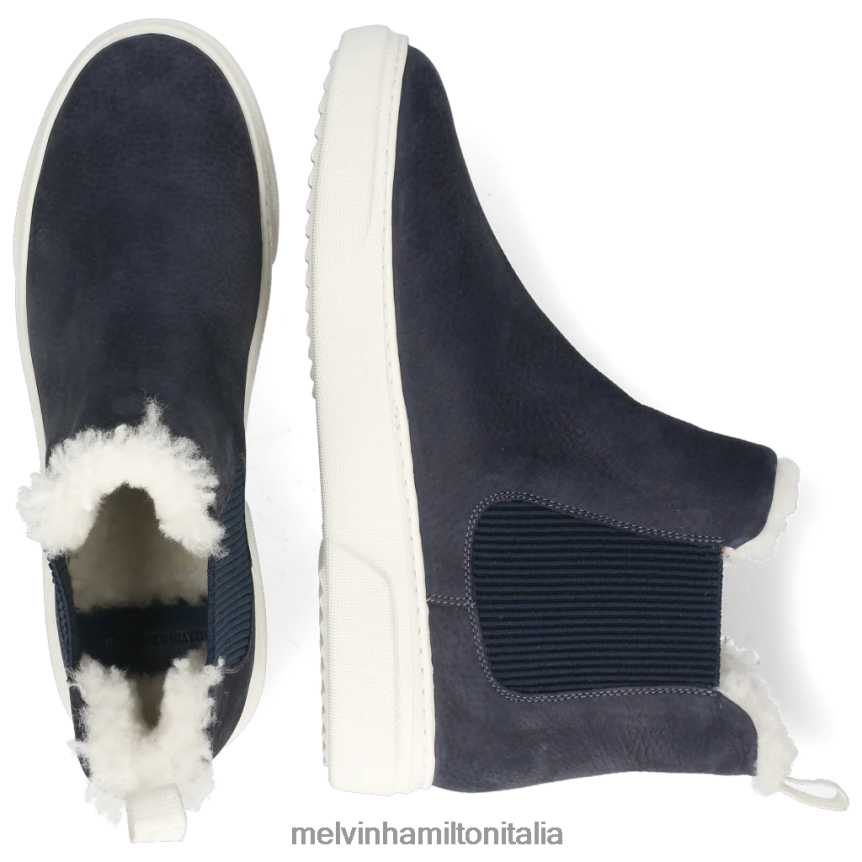 esso Melvin & Hamilton donne Hailey 2 blu stivaletti DLT2BB1011