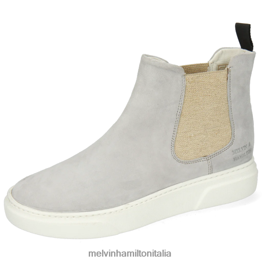 esso Melvin & Hamilton donne Hailey 2 grigio stivaletti DLT2BB1122