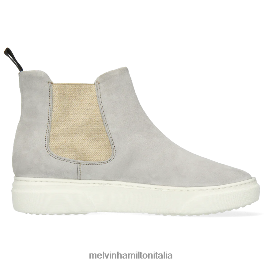 esso Melvin & Hamilton donne Hailey 2 grigio stivaletti DLT2BB1122