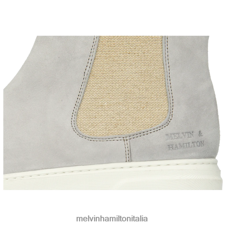 esso Melvin & Hamilton donne Hailey 2 grigio stivaletti DLT2BB1122