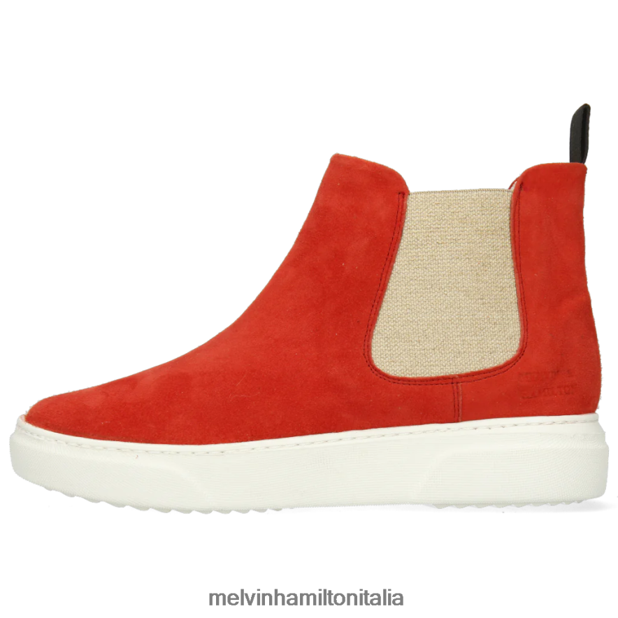 esso Melvin & Hamilton donne Hailey 2 rosso stivaletti L80P2P1118