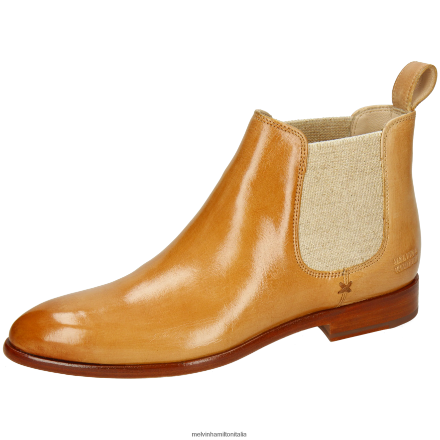 esso Melvin & Hamilton donne Jessy 1 Marrone chiaro stivaletti L80P2P786