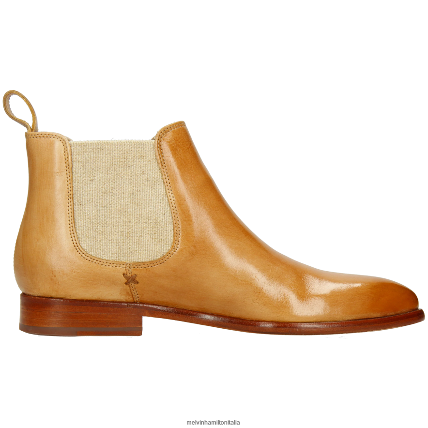 esso Melvin & Hamilton donne Jessy 1 Marrone chiaro stivaletti L80P2P786