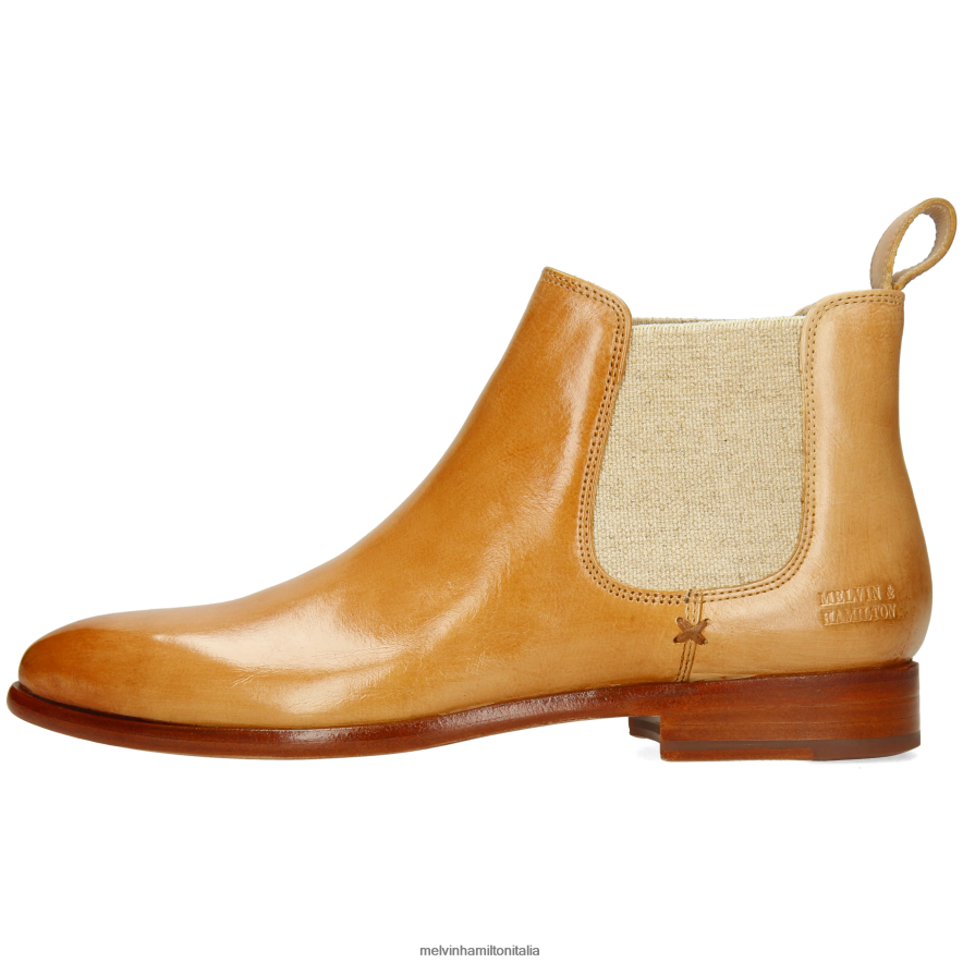 esso Melvin & Hamilton donne Jessy 1 Marrone chiaro stivaletti L80P2P786