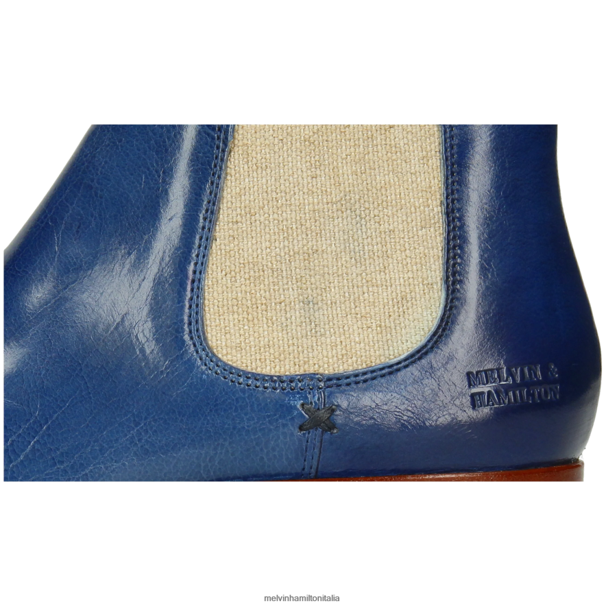 esso Melvin & Hamilton donne Jessy 1 blu stivaletti L80P2P852