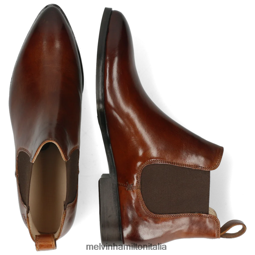 esso Melvin & Hamilton donne Jessy 1 marrone stivaletti L80P2P1143