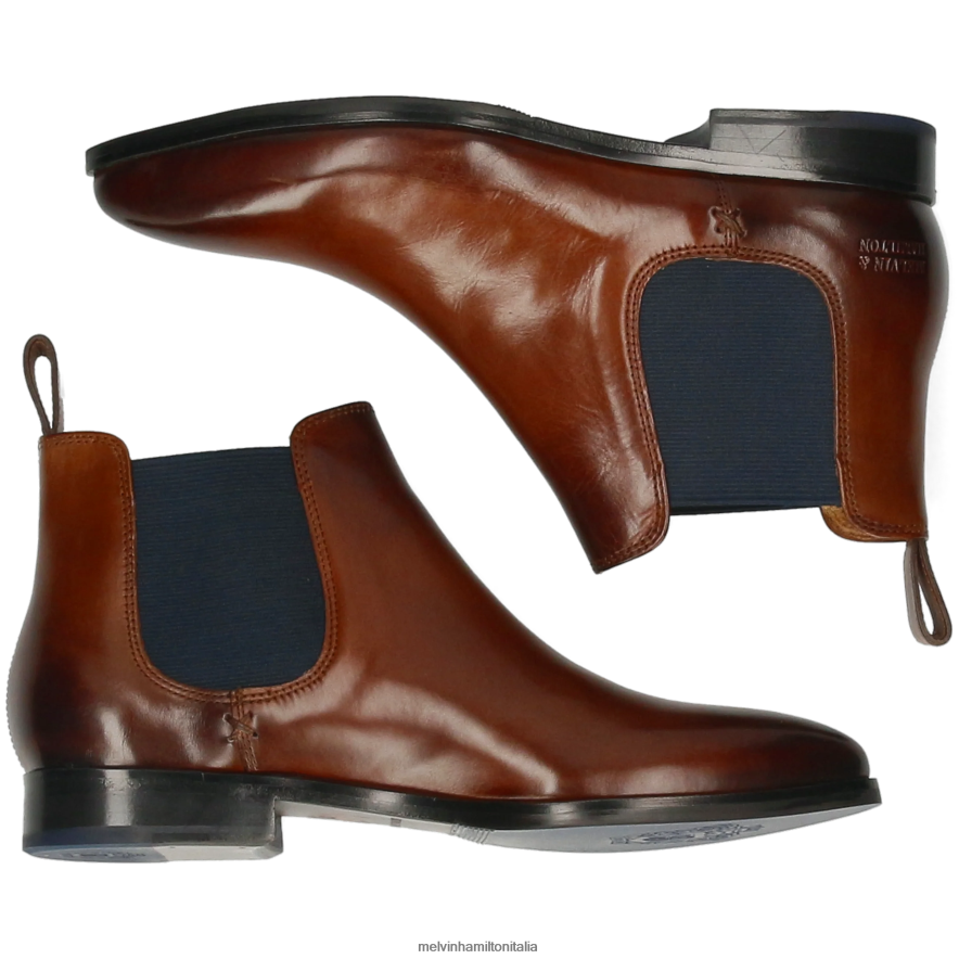 esso Melvin & Hamilton donne Jessy 1 marrone stivaletti L80P2P948