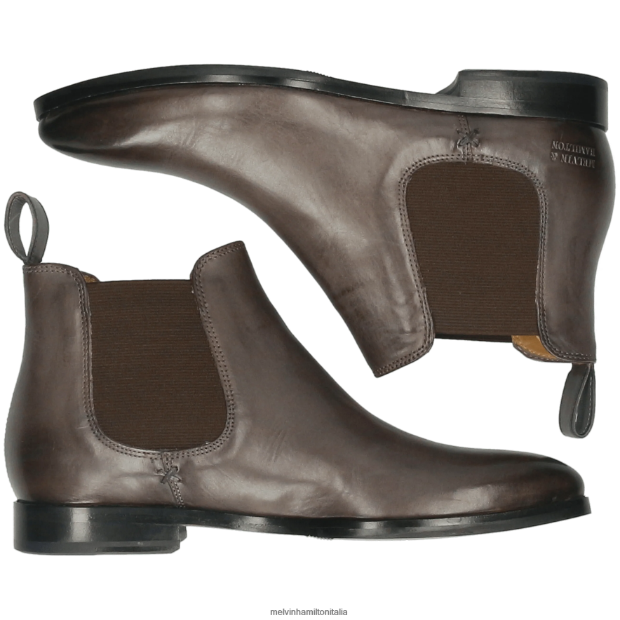esso Melvin & Hamilton donne Jessy 1 marrone stivaletti L80P2P961