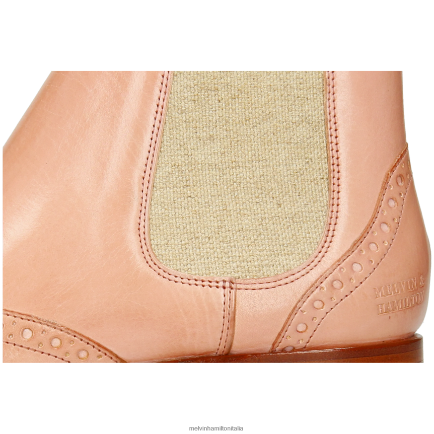 esso Melvin & Hamilton donne Jessy 4 rosa stivaletti DLT2BB847