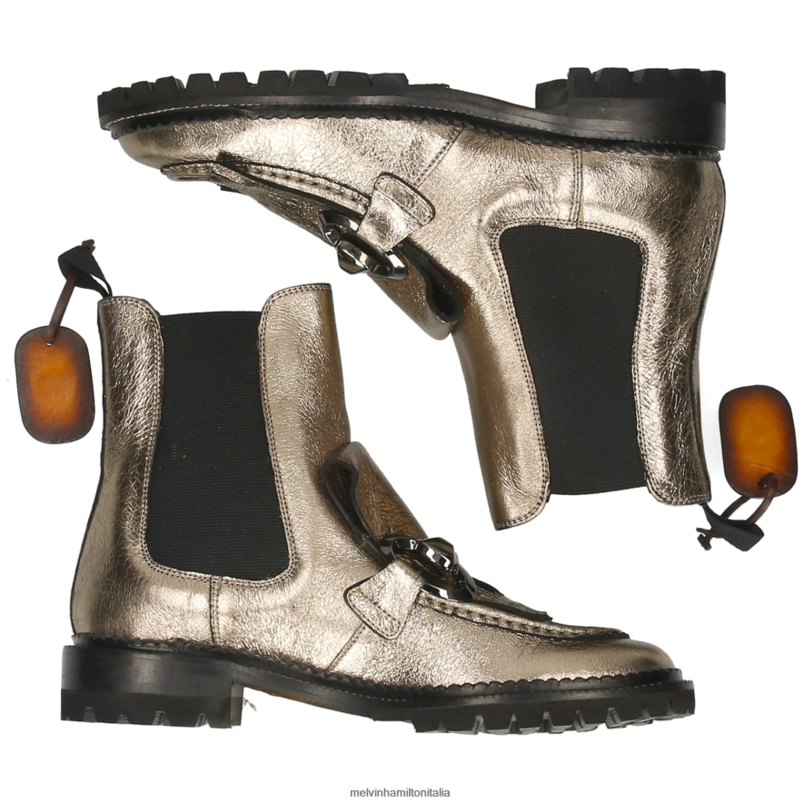 esso Melvin & Hamilton donne Maria 11 bronzo stivaletti L80P2P993