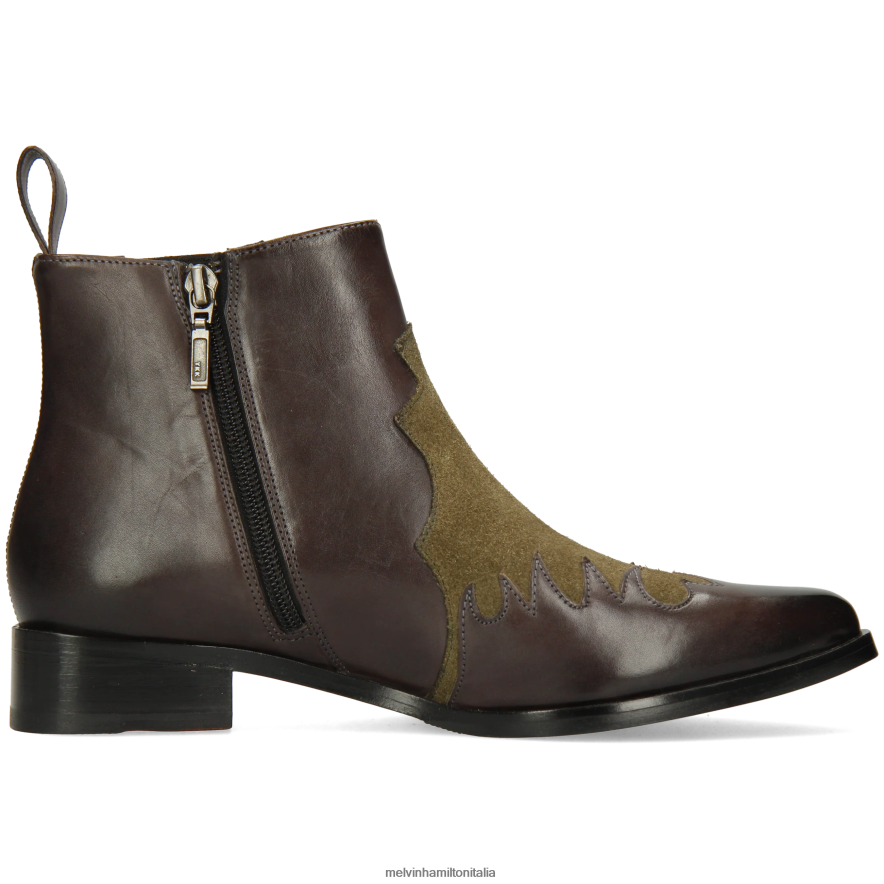 esso Melvin & Hamilton donne Marlin 46 marrone stivaletti L80P2P929