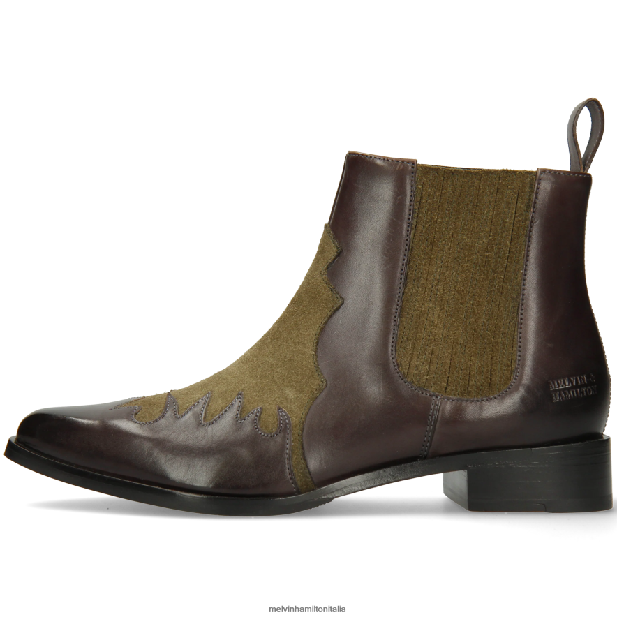 esso Melvin & Hamilton donne Marlin 46 marrone stivaletti L80P2P929