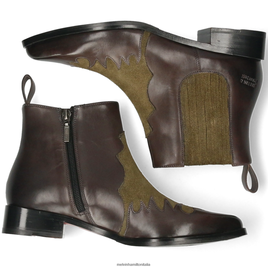esso Melvin & Hamilton donne Marlin 46 marrone stivaletti L80P2P929