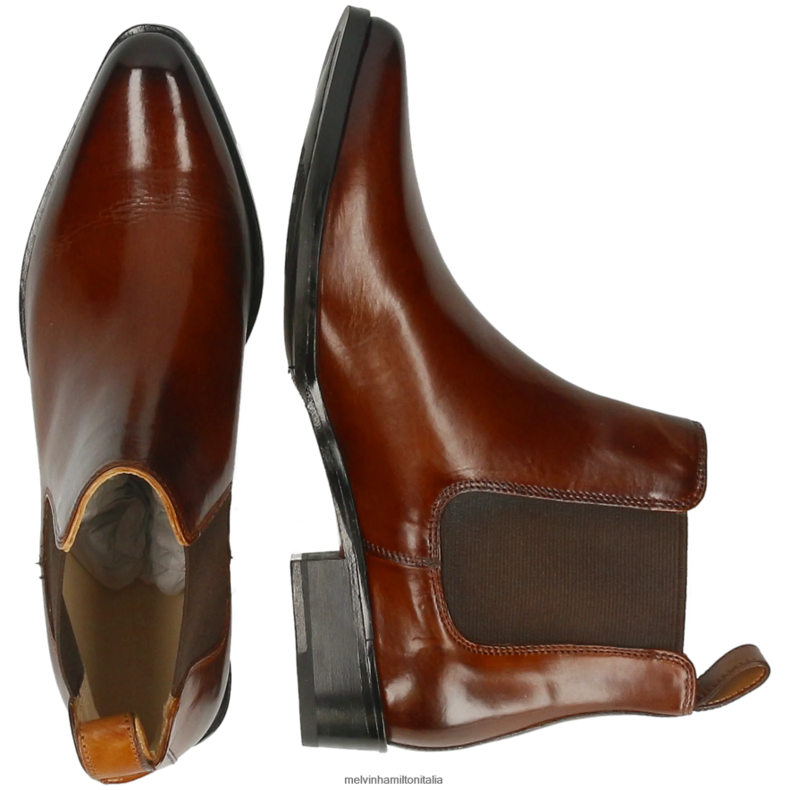 esso Melvin & Hamilton donne Marlin 4 marrone stivaletti L80P2P804