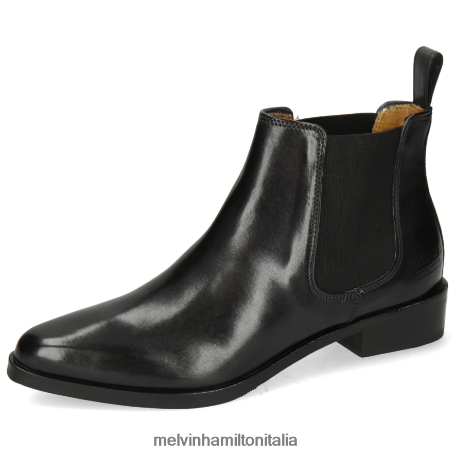 esso Melvin & Hamilton donne Marlin 4 nero stivaletti L80P2P989