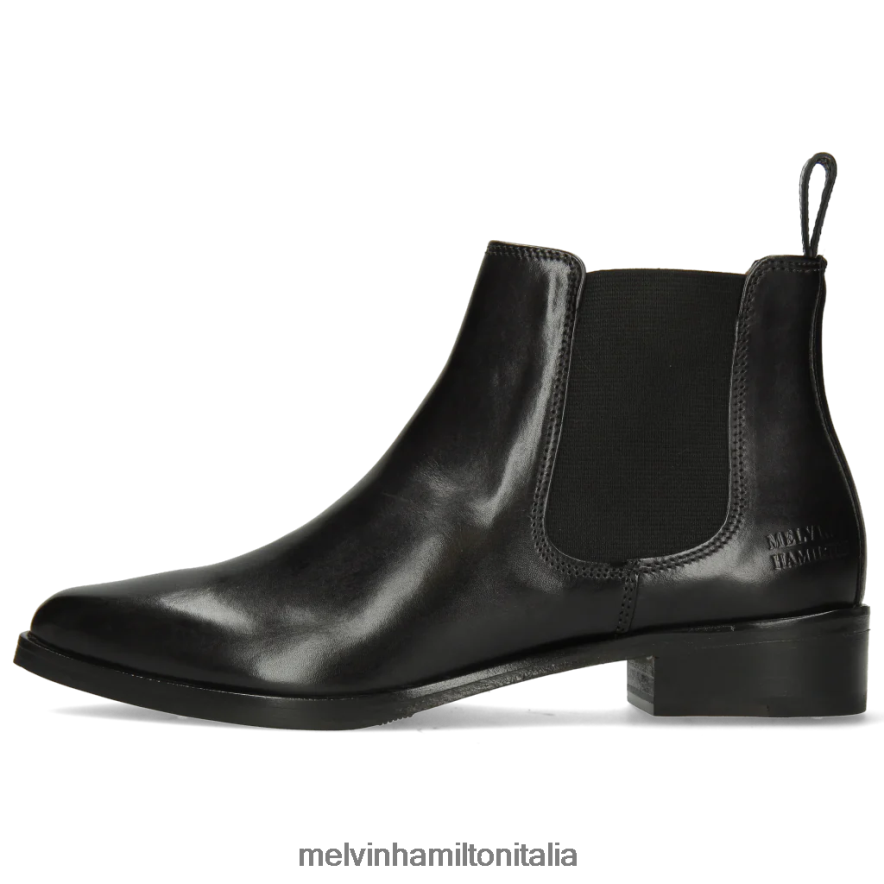 esso Melvin & Hamilton donne Marlin 4 nero stivaletti L80P2P989