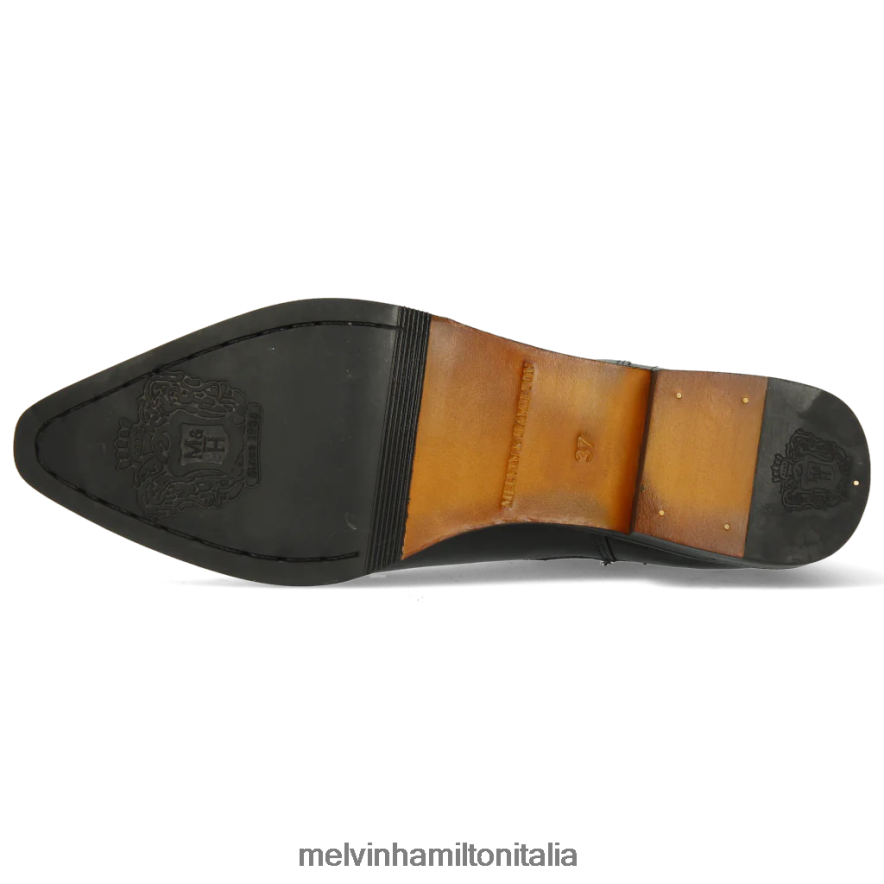 esso Melvin & Hamilton donne Marlin 4 nero stivaletti L80P2P989