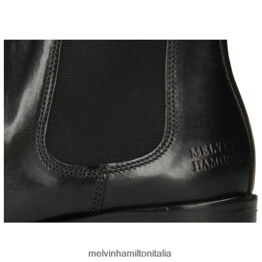 esso Melvin & Hamilton donne Marlin 4 nero stivaletti L80P2P989