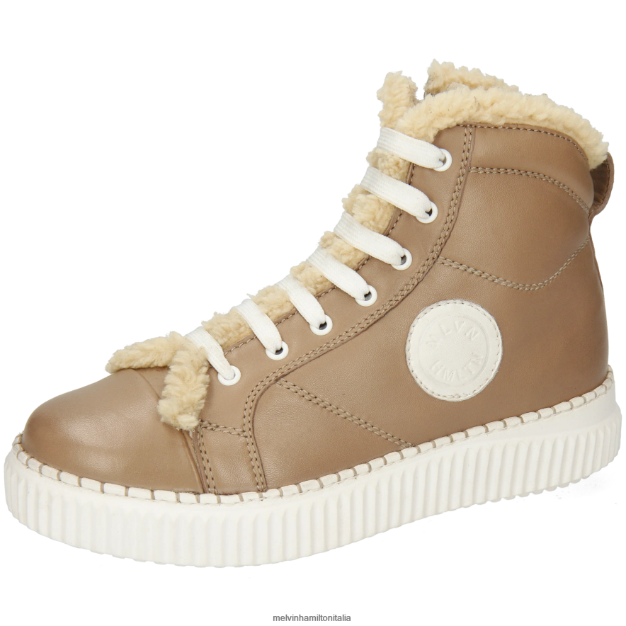 esso Melvin & Hamilton donne Nuri 12 grigio stivaletti L80P2P945