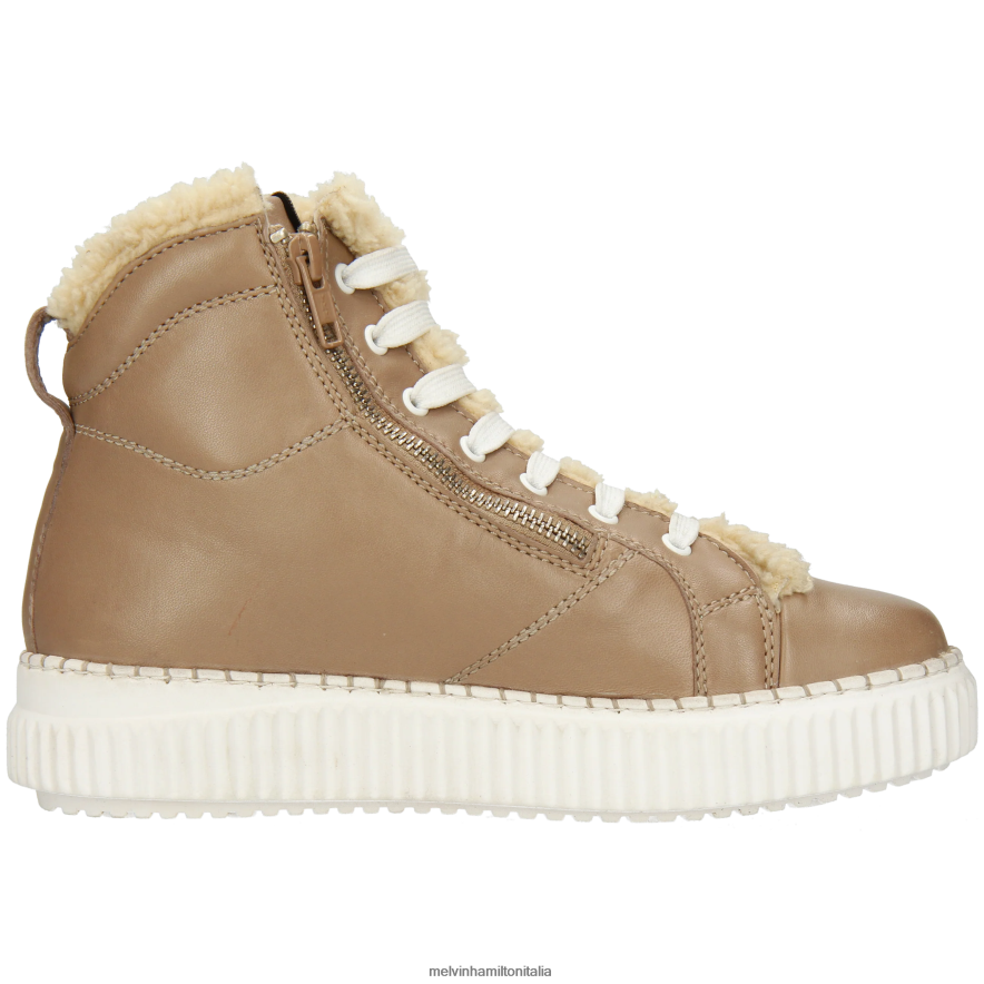 esso Melvin & Hamilton donne Nuri 12 grigio stivaletti L80P2P945