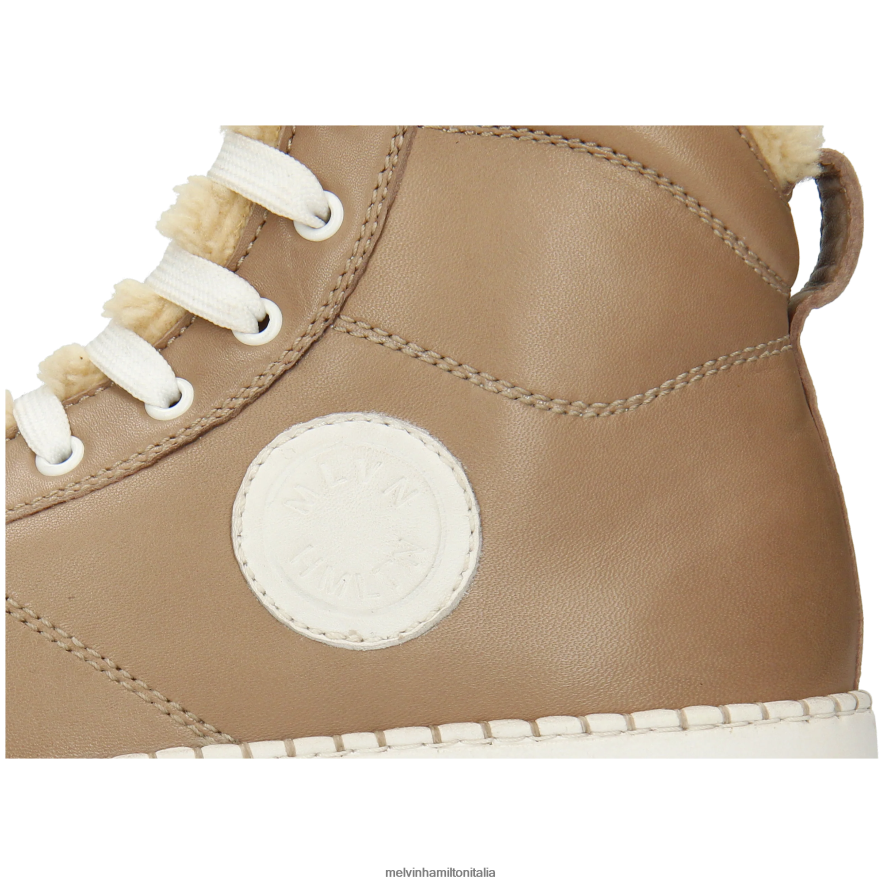 esso Melvin & Hamilton donne Nuri 12 grigio stivaletti L80P2P945