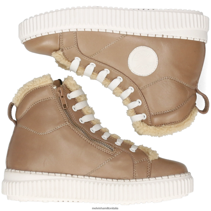 esso Melvin & Hamilton donne Nuri 12 grigio stivaletti L80P2P945