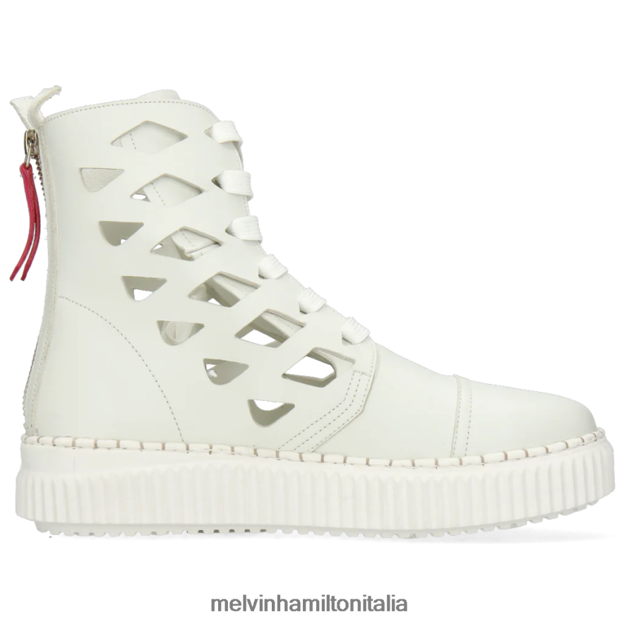 esso Melvin & Hamilton donne Nuri 1 bianco stivaletti L80P2P1000