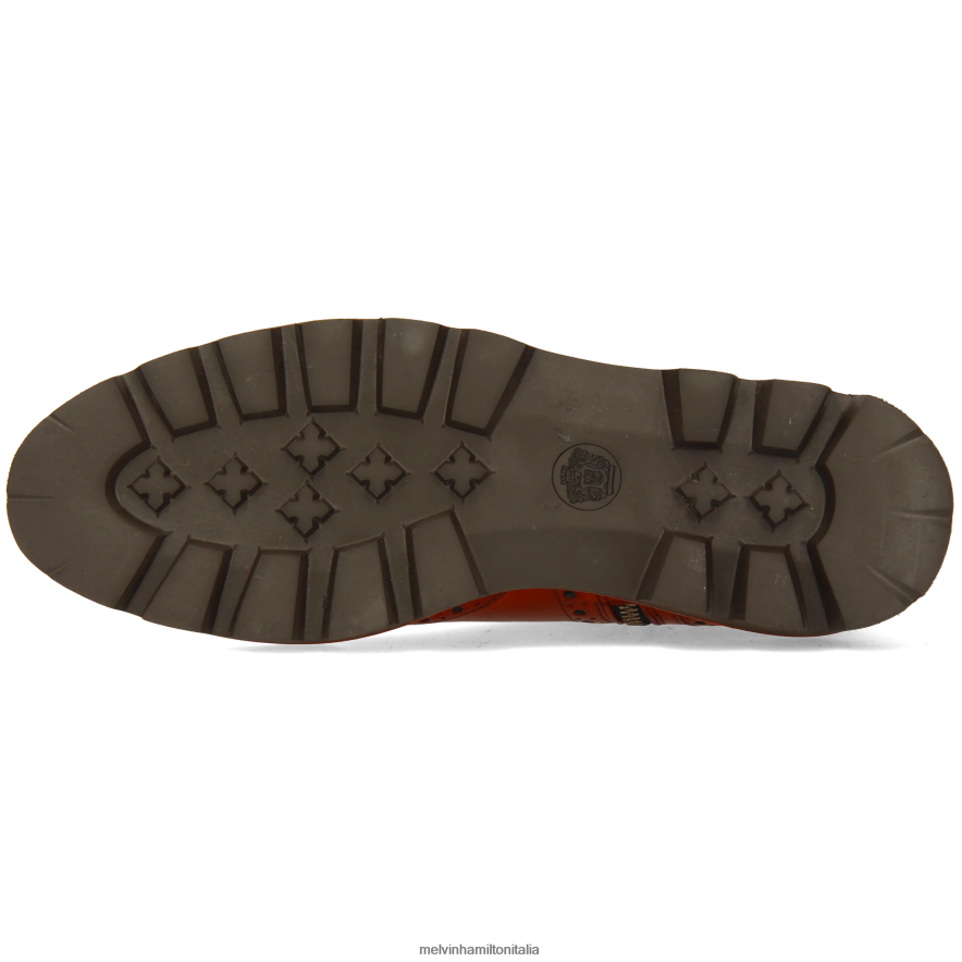 esso Melvin & Hamilton donne Selina 25 arancia stivaletti L80P2P971