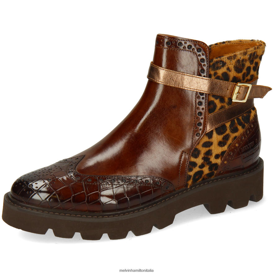 esso Melvin & Hamilton donne Selina 25 marrone stivaletti L80P2P894