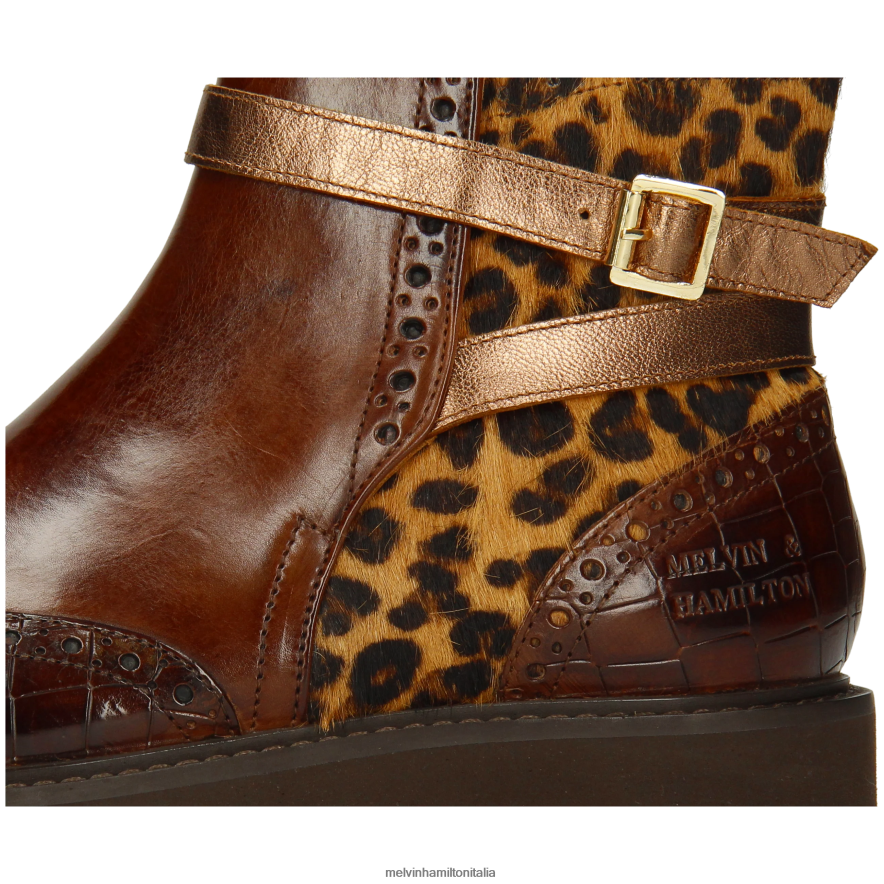 esso Melvin & Hamilton donne Selina 25 marrone stivaletti L80P2P894