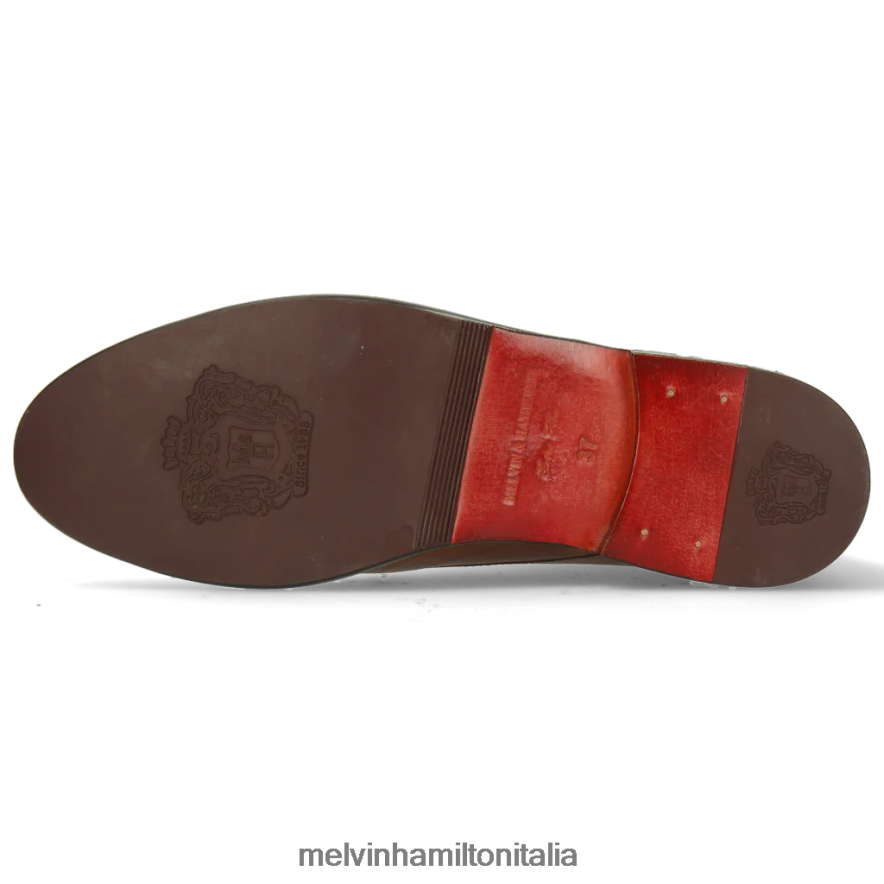 esso Melvin & Hamilton donne Selina 28 Marrone chiaro stivaletti L80P2P976