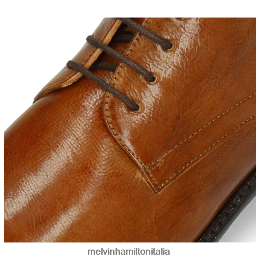 esso Melvin & Hamilton donne Selina 28 Marrone chiaro stivaletti L80P2P976