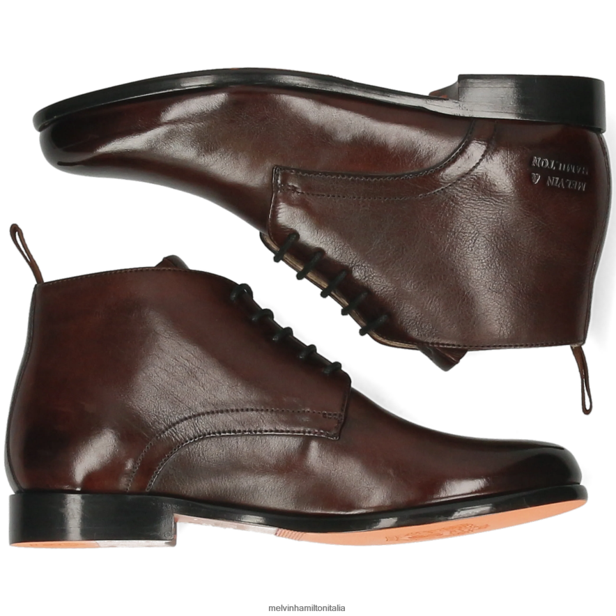 esso Melvin & Hamilton donne Selina 28 marrone stivaletti L80P2P964