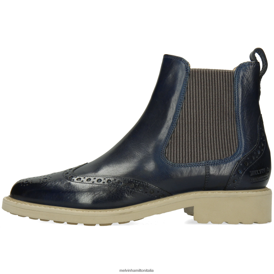 esso Melvin & Hamilton donne Selina 29 blu stivaletti L80P2P845
