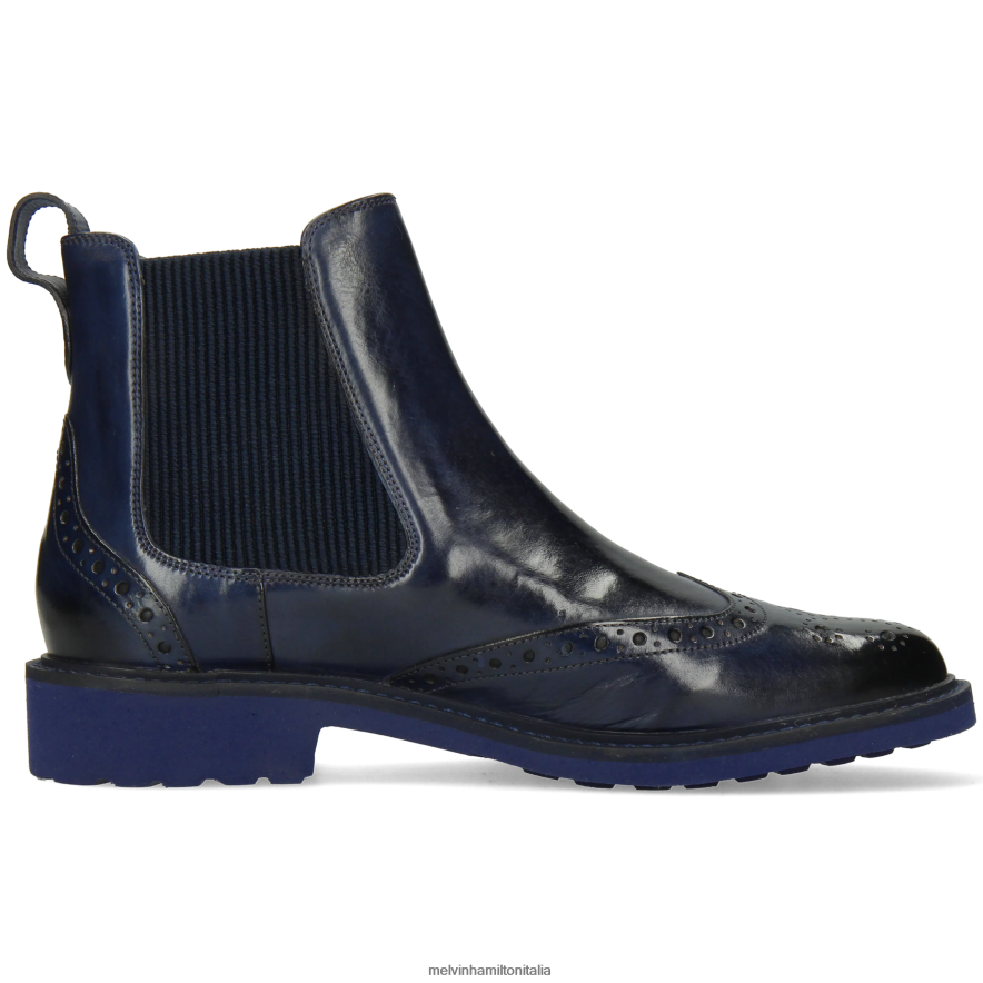 esso Melvin & Hamilton donne Selina 29 blu stivaletti L80P2P846