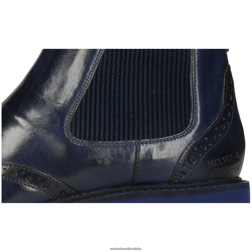 esso Melvin & Hamilton donne Selina 29 blu stivaletti L80P2P846