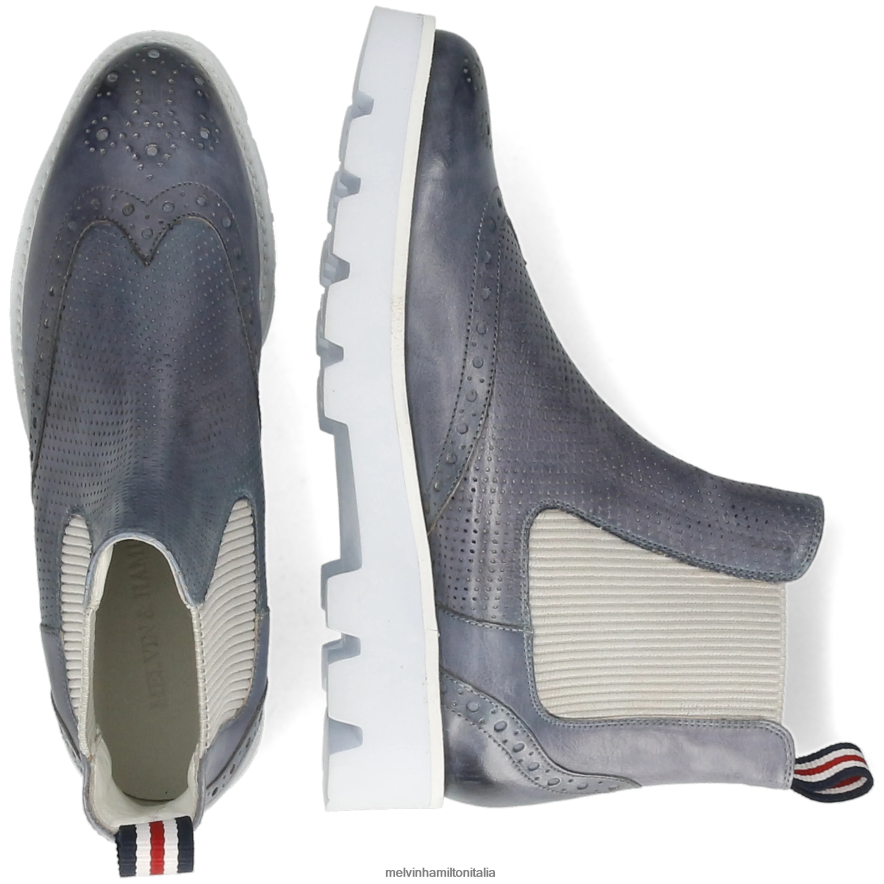 esso Melvin & Hamilton donne Selina 29 grigio stivaletti L80P2P1010
